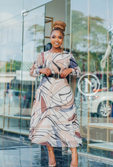 Long sleeved dress