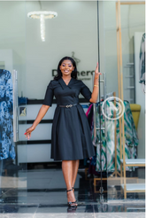 Elegant black dress
