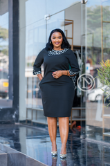 Black office dress