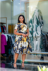 Elegant skater dress