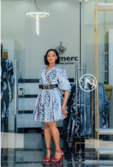 Elegant skater dress