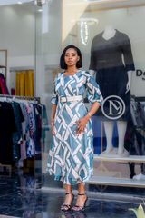 Elegant midi dress