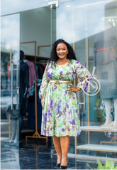 Beautiful multicolored skater