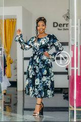 Long sleeved dress