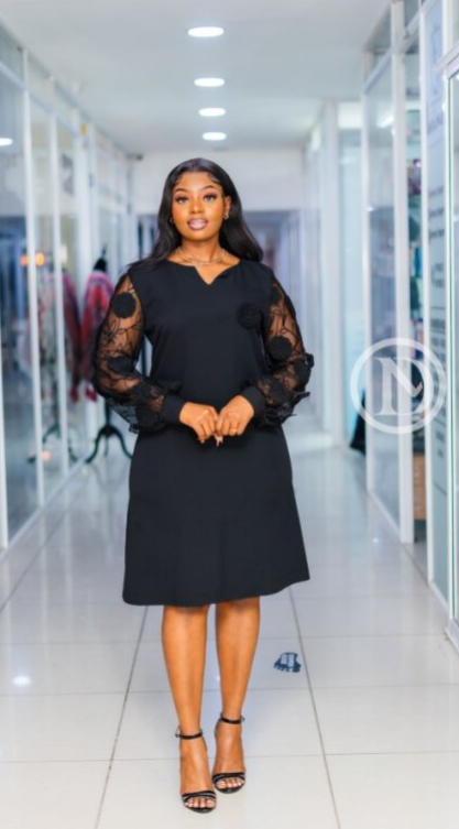 Elegant black dress