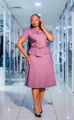 Elegant official midi dress