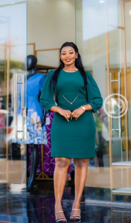 Elegant teal green sheath dress